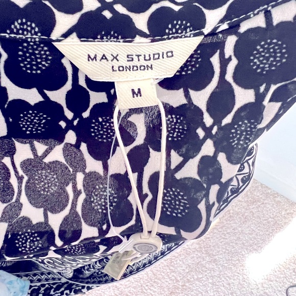 Max Studio London button down dress size M - Picture 9 of 13